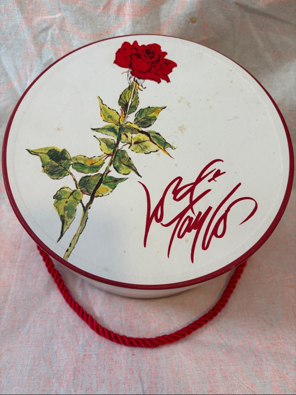 Vintage Lord & Taylor Hatbox